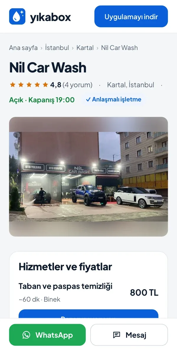 İşletme web sayfası